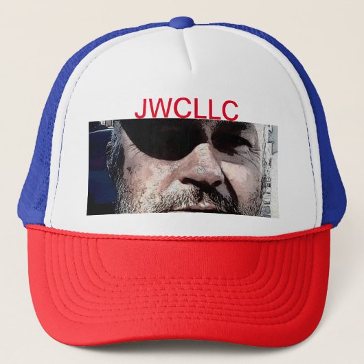 Logo, Trucker Stil _ Miami, Fla & Raleigh, NC Truckerkappe (Vorderseite)