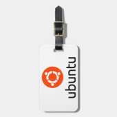 Logo Ubuntus Linux Gepäckanhänger (Vorderseite vertikal)