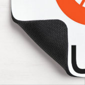Logo Ubuntus Linux Mousepad (Ecke)