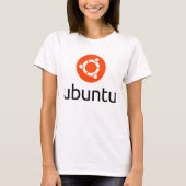Logo Ubuntus Linux T-Shirt (Vorderseite)