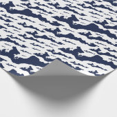 Logo-Umschlagpapier für die Classic Fishers Island Geschenkpapier (Ecke)