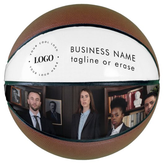 Logo und Foto für kundenspezifische Unternehmen Pe Basketball (Vorderseite)