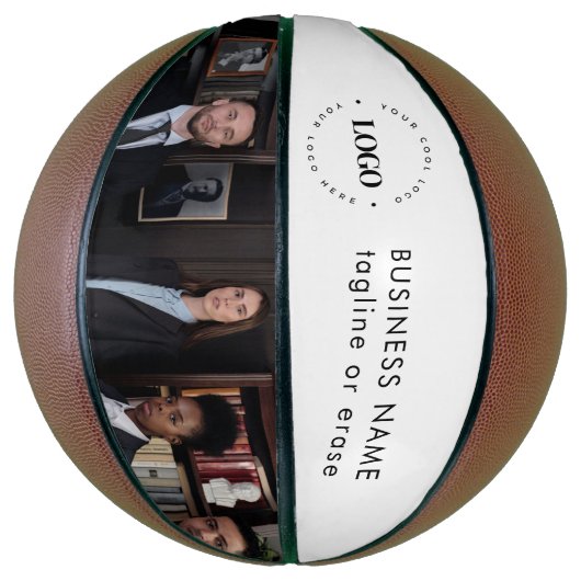 Logo und Foto für kundenspezifische Unternehmen Pe Basketball (Vertikal)