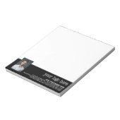 Logo und Foto hinzufügen - Kontaktinformationen fü Notizblock (Rotiert)