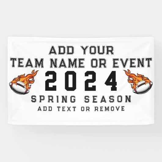 Logo und Maskottchen für die jeweilige Fußballmann Banner (Horizontal)