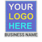 Logo und Name für den benutzerdefinierten Gehäuse  Aufkleber (Vorderseite)