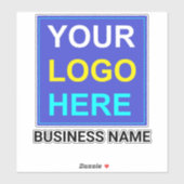 Logo und Name für den benutzerdefinierten Gehäuse  Aufkleber (Blatt)