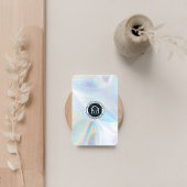 Logo und QR-Code DIY Holografische Benutzerdefinie Visitenkarte