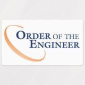 Logo- und Ringaufkleber Etiketten (Design 1)