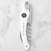 Logo und Slogan für Werbeaktionen Kellnermesser (Rückseite)