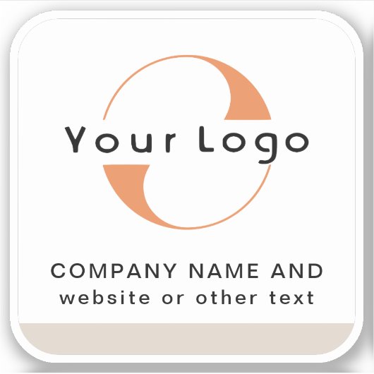 Logo und Text auf dem Wasser-Flaschenhaus-Vinyl-Pl Aufkleber (Vorderseite)