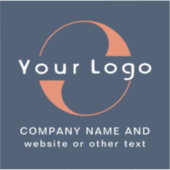 Logo und Text auf dem Wasser-Flaschenhaus-Vinyl-Pl Aufkleber (Vorderseite)