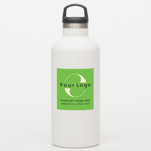 Logo und Text auf dem Wasser-Flaschenhaus-Vinyl-Pl Aufkleber (Wassserflasche)