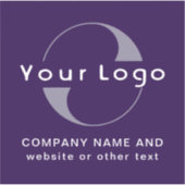 Logo und Text auf dem Wasser-Flaschenhaus-Vinyl-Pl Aufkleber (Vorderseite)