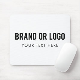 Logo und Text für Berufliche Unternehmen Mousepad