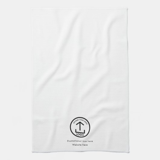 Logo- und Textwerbung für das Branding von Unterne Geschirrtuch (Vertikal)