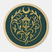 Logo und Titel für Blackbris-Lesegeräte Magnet (Vorne)