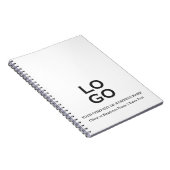 Logo und Titel für Unternehmen und Unternehmen nac Notizblock (Rechte Seite)