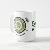 Logo und Verbindungs-Tasse Kaffeetasse (Vorderseite Links)