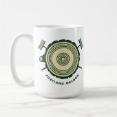 Logo und Verbindungs-Tasse Kaffeetasse (Links)