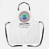 Logo-Unternehmen Berufliche kundenspezifische Schü Schürze (Vorderseite)