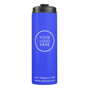Logo   Unternehmen Blue Branding Thermosbecher