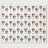 Logo-Unternehmen für kundenspezifische Werbung Geschenkpapier (Flach)