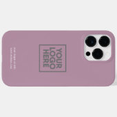 Logo | Unternehmen Minimalistisch Case-Mate iPhone Hülle (Rückseite (Horizontal))