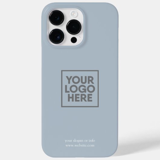 Logo | Unternehmen Minimalistisch Case-Mate iPhone Hülle (Rückseite)