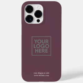 Logo | Unternehmen Minimalistisch Case-Mate iPhone 14 Pro Max Hülle