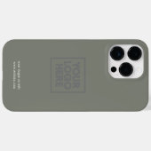 Logo | Unternehmen Minimalistisch Case-Mate iPhone Hülle (Rückseite (Horizontal))