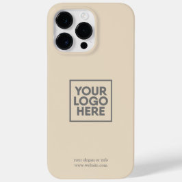 Logo | Unternehmen Minimalistisch Case-Mate iPhone 14 Pro Max Hülle