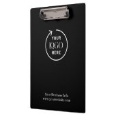 Logo | Unternehmen Minimalistisch Klemmbrett (Links)