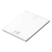 Logo-Unternehmen Notizblock (Rotiert)