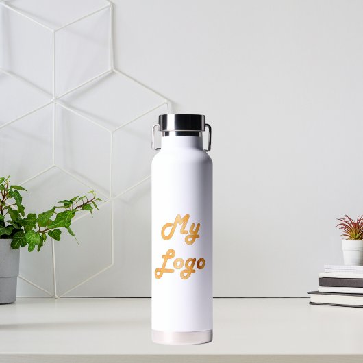 Logo-Unternehmen Trinkflasche