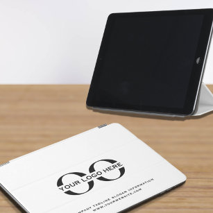 Logo-Unternehmen Unternehmen Minimalistisch White iPad Air Hülle