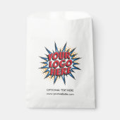 Logo-Upload benutzerdefiniertes Geschäftspapier Geschenktütchen (Vorderseite)