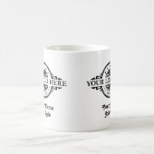 Logo-Upload, Name/Rolle des Unternehmens, Tasse de (Mittel)