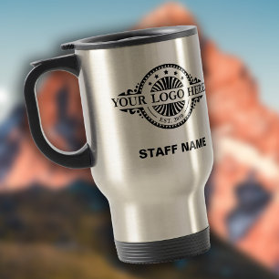 Logo-Upload, Personalname, Beruflich Reisebecher