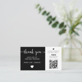 Logo-Upload Vielen Dank, dass Sie die Visitenkarte (Stehend Vorderseite)