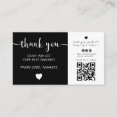 Logo-Upload Vielen Dank, dass Sie die Visitenkarte (Vorderseite)