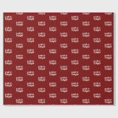 Logo-Verpackungspapier, Geschäft-Logo Geschenkpapier (Flach)