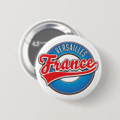 Logo Versailles Frankreich Button (Vorne & Hinten)
