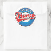 Logo Versailles Frankreich Button Runder Aufkleber (Tasche)