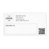 Logo-Versand Beruflicher QR-Code (Vorne)