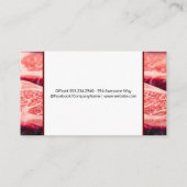 Logo "Viehweiden" | Steaks Visitenkarte (Rückseite)