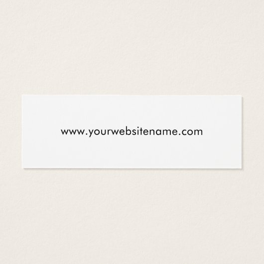 Logo Vielen Dank Kleidung Hang Tag (Rückseite)