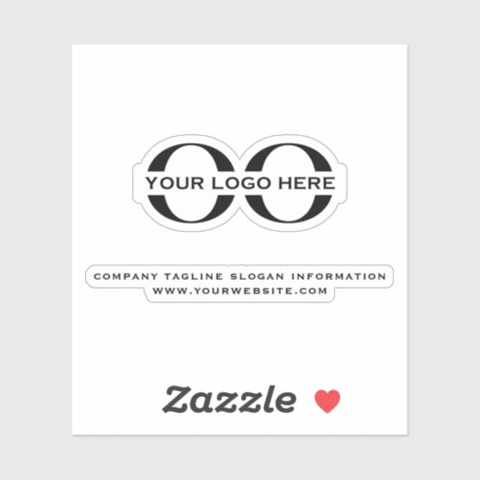 Logo Vinyl Stickers Aufkleber (Blatt)
