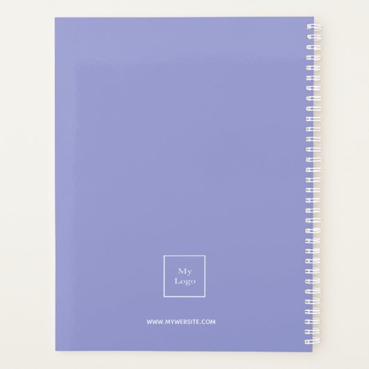 Logo-Violett-Monogramm-Initialgeschäft Planer (Rückseite)