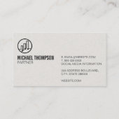 Logo Visitenkarte (Rückseite)